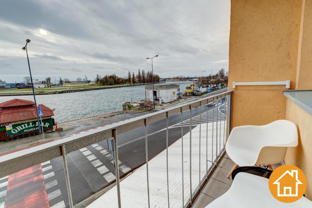 Apartament Z Widokiem Na Port - Visitopl Świnoujście Buitenkant foto
