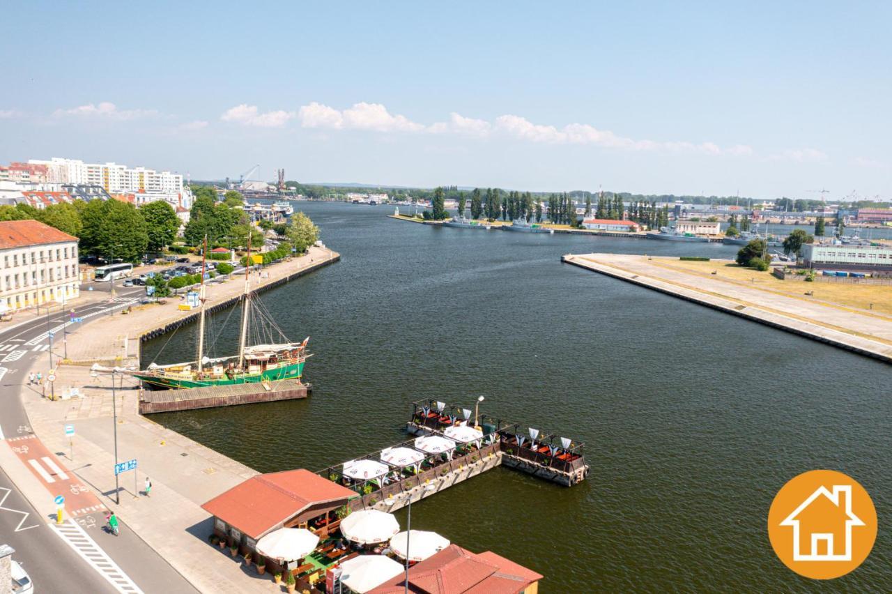 Apartament Z Widokiem Na Port - Visitopl Świnoujście Buitenkant foto